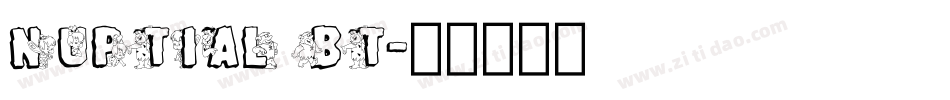 Nuptial BT字体转换